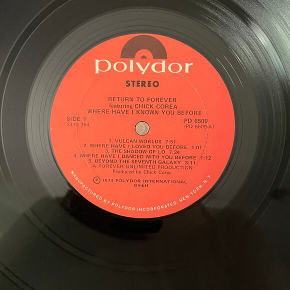 Return To Forever - Where Have I Known You Before LP vinyl - Picture 3 of 4